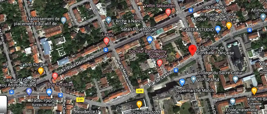 Permis auto Ecole à Nancy