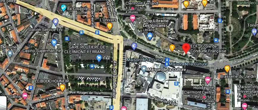 Permis auto Ecole à Clermont-Ferrand