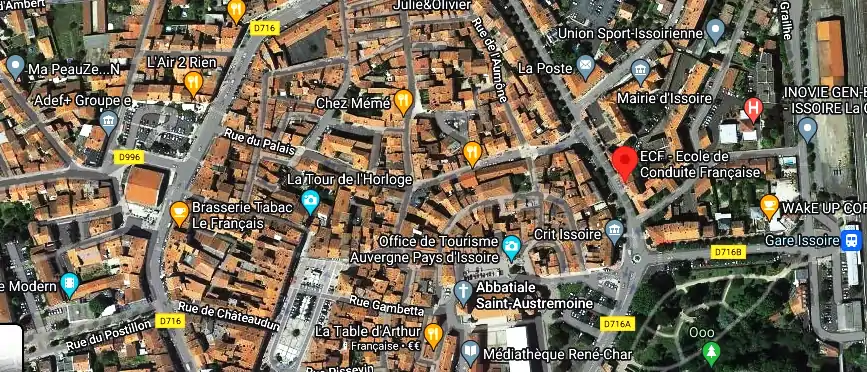 Permis auto Ecole à Issoire