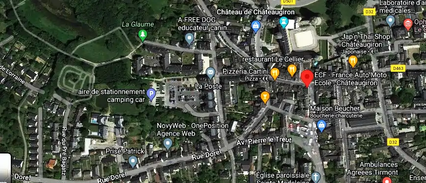 ECF – France Auto Moto Ecole – Châteaugiron à Châteaugiron