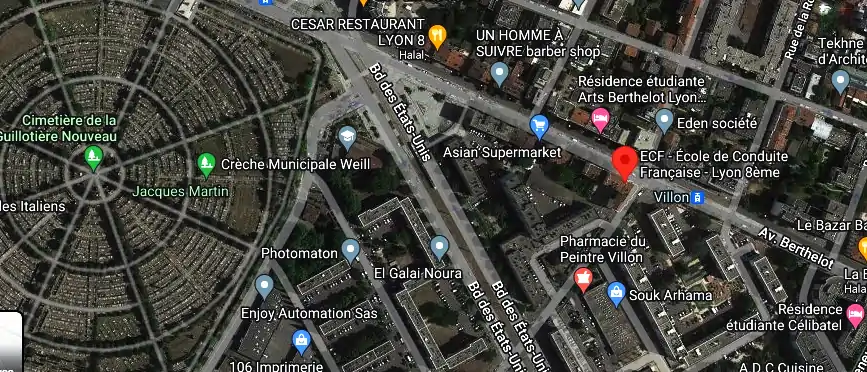 Permis auto Ecole à Lyon