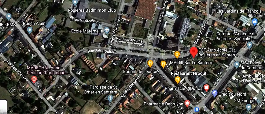 Permis auto Ecole à Rosières-en-Santerre