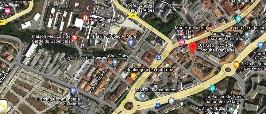 Permis auto Ecole à Gap