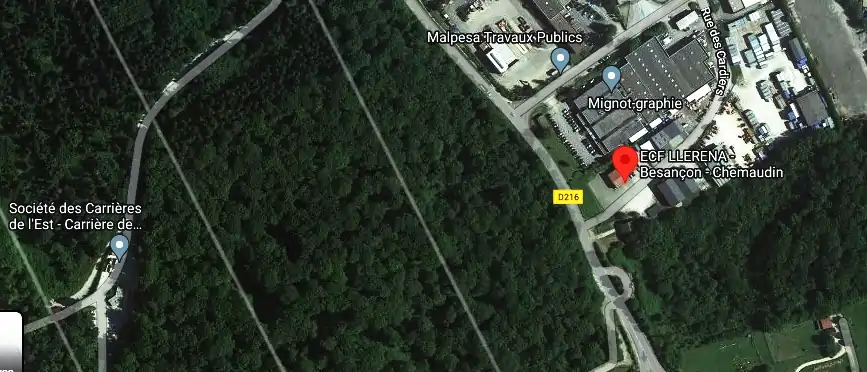 ECF LLERENA – Besançon – Chemaudin à Chemaudin