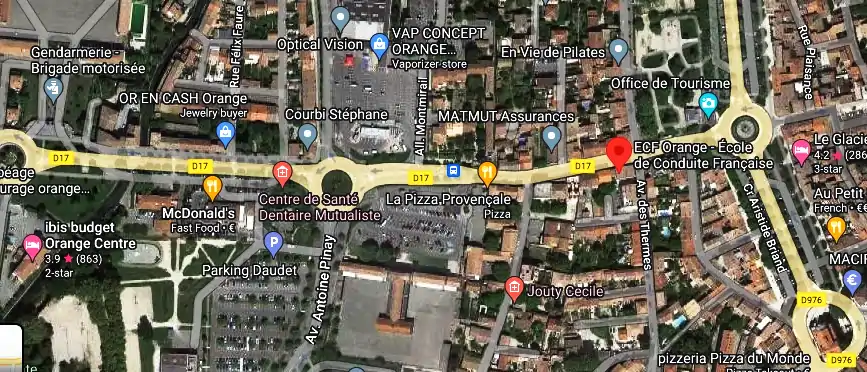 Permis auto Ecole à Orange