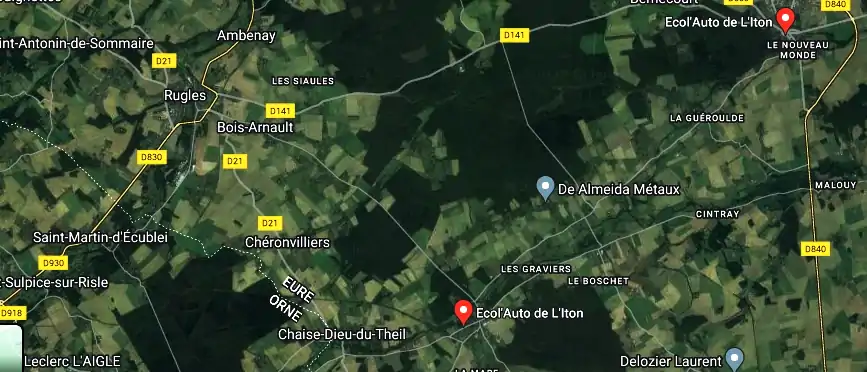 Permis auto Ecole à Bourth