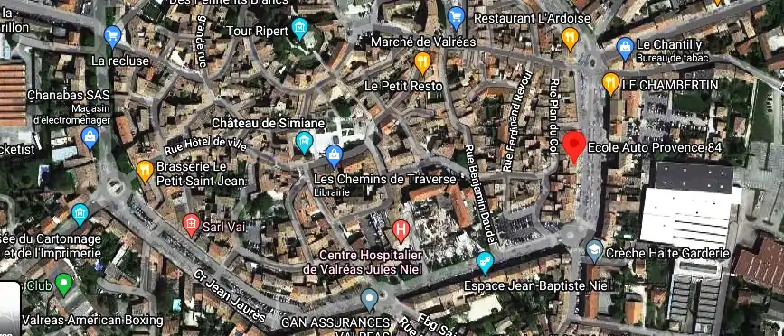 Permis auto Ecole à Valréas