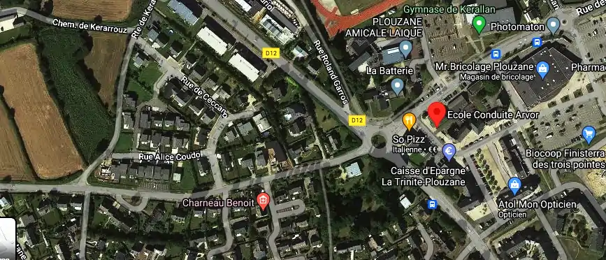 Permis auto Ecole à Plouzané