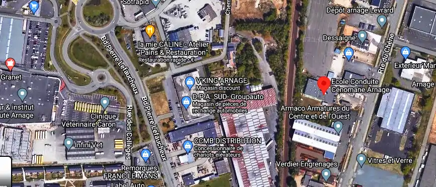 Permis auto Ecole à Arnage