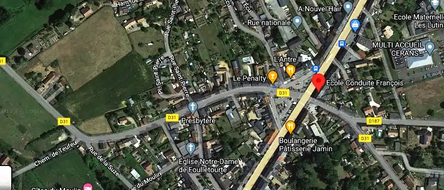 Permis auto Ecole à Cérans-Foulletourte