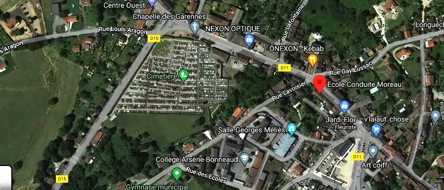 Permis auto Ecole à Nexon