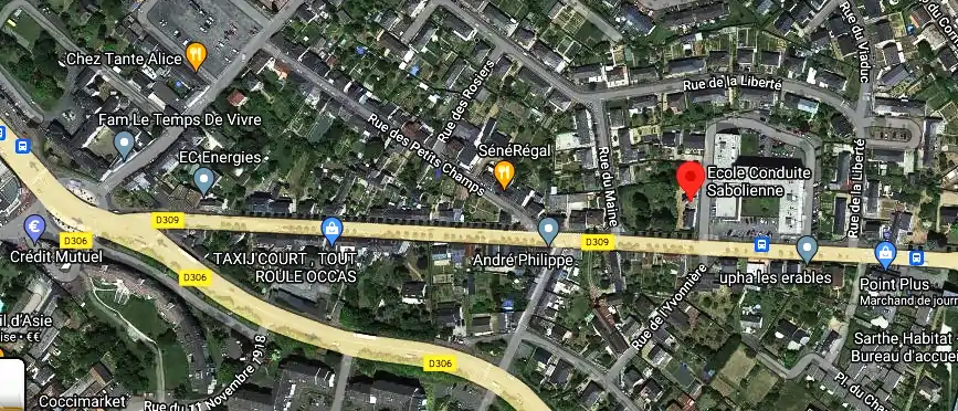 Permis auto Ecole à Sablé-sur-Sarthe