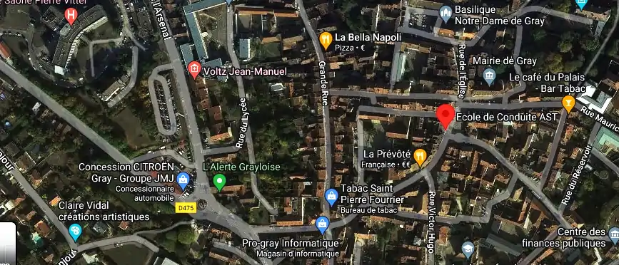 Permis auto Ecole à Gray