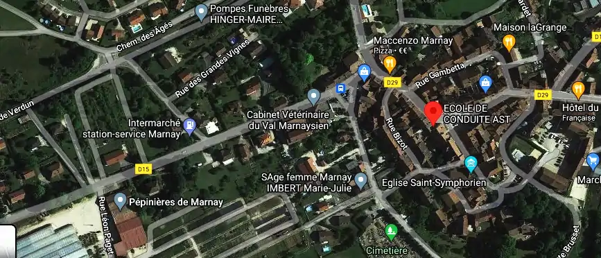 Permis auto Ecole à Marnay