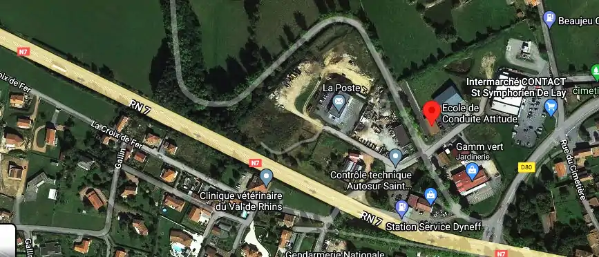 Permis auto Ecole à Saint-Symphorien-de-Lay