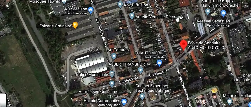 Permis auto Ecole à Halluin