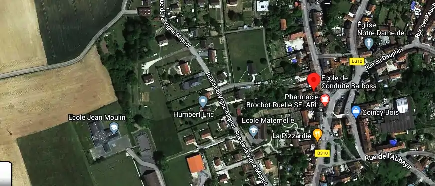 Permis auto Ecole à Coincy