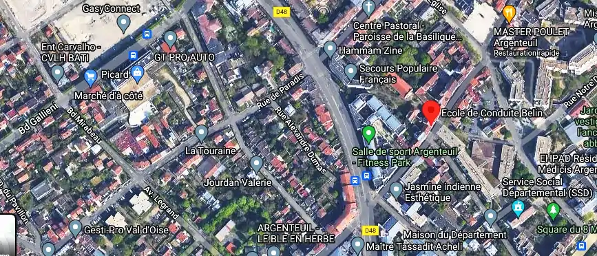 Permis auto Ecole à Argenteuil