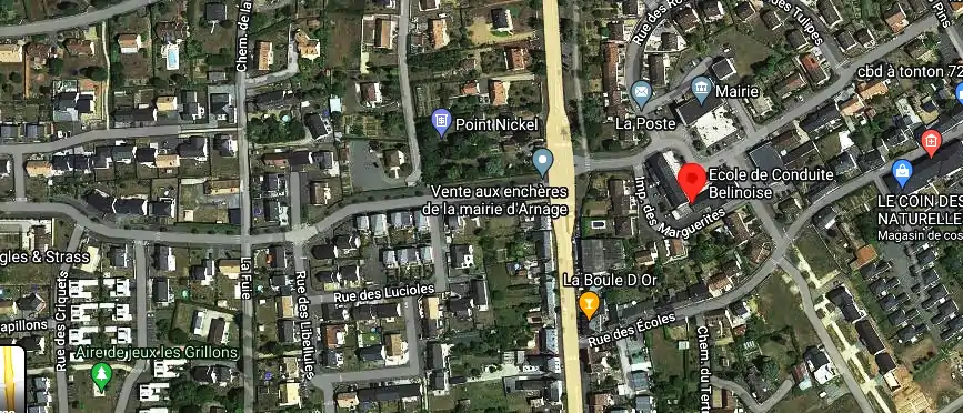 Permis auto Ecole à Mulsanne