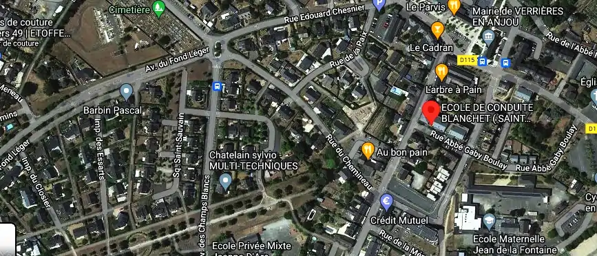 Permis auto Ecole à Verrières-en-Anjou