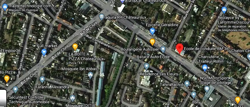 Permis auto Ecole à Châteauroux