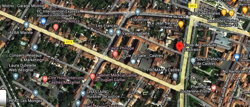 Permis auto Ecole à Castres