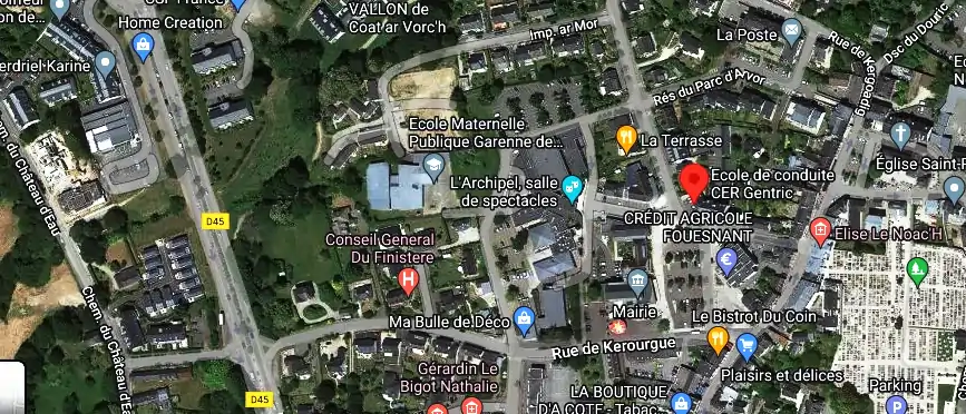 Permis auto Ecole à Fouesnant