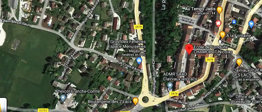 Permis auto Ecole à Clairvaux-les-Lacs