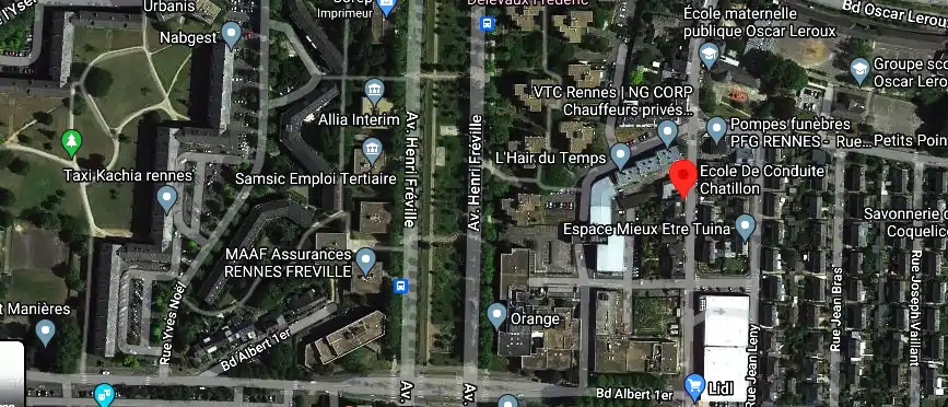 Permis auto Ecole à Rennes