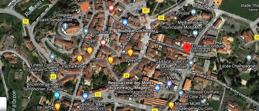 Ecole de Conduite Christine à Saint-Symphorien-sur-Coise