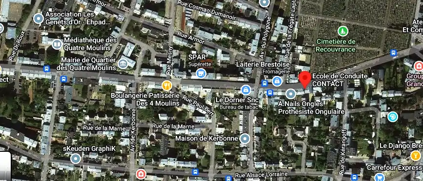 Permis auto Ecole à Brest