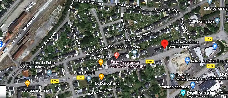 Permis auto Ecole à Carhaix-Plouguer