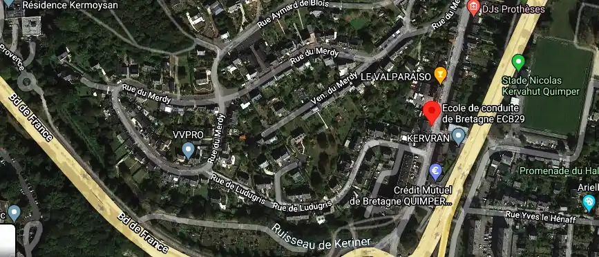 Permis auto Ecole à Quimper