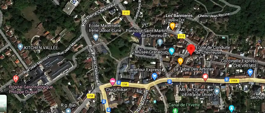 Permis auto Ecole à Chevreuse