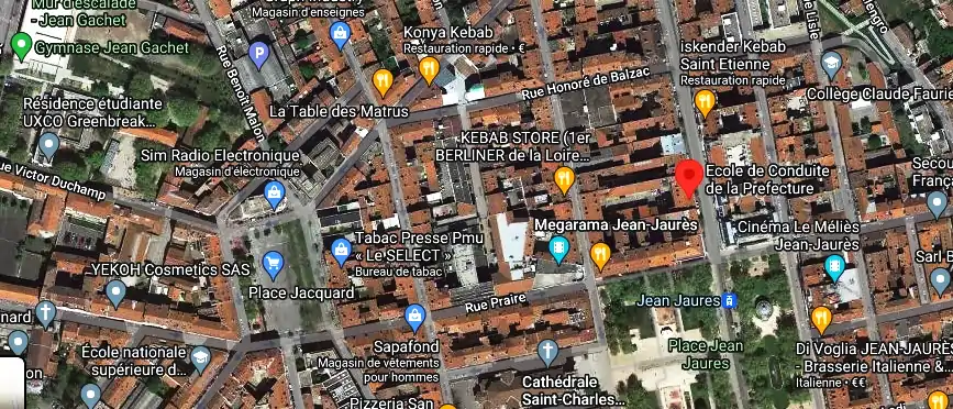 Permis auto Ecole à Saint-Étienne