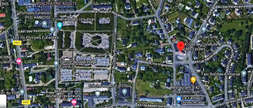 Permis auto Ecole à Amboise