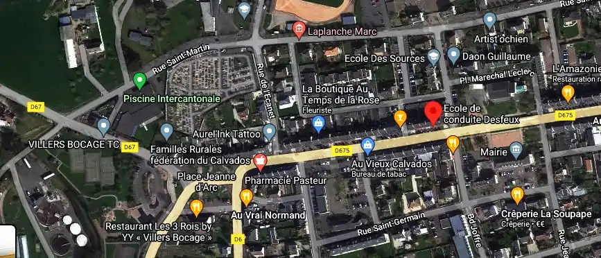 Permis auto Ecole à Villers-Bocage