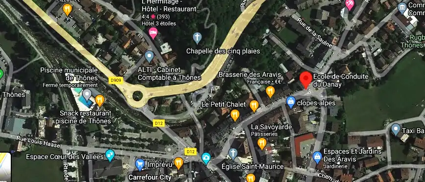 Permis auto Ecole à Thônes