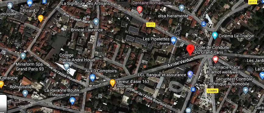 Permis auto Ecole à Romainville