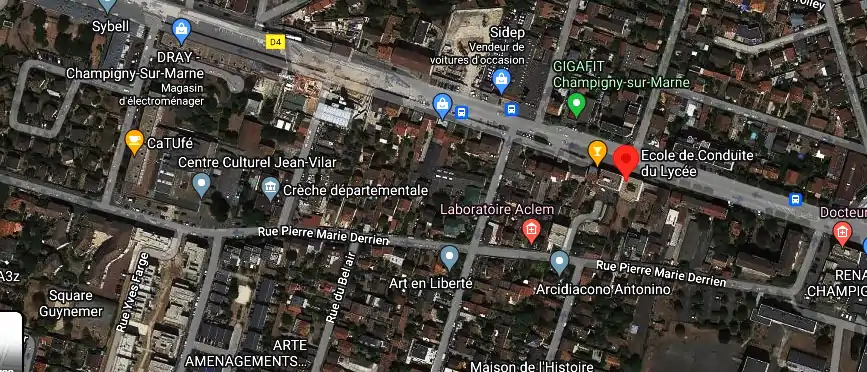 Permis auto Ecole à Champigny-sur-Marne