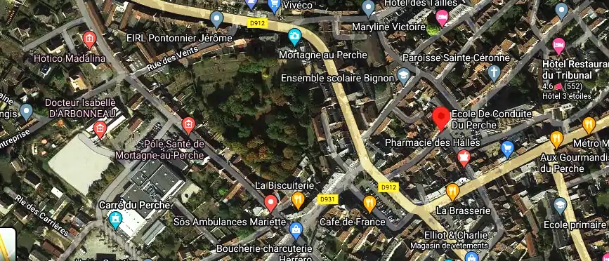 Permis auto Ecole à Mortagne-au-Perche