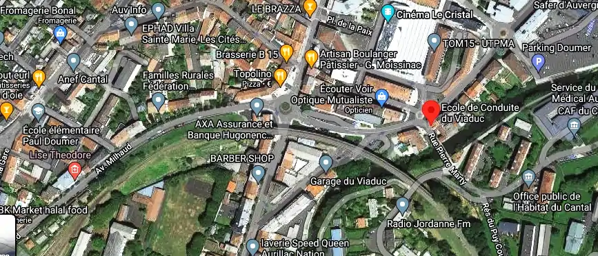 Permis auto Ecole à Aurillac