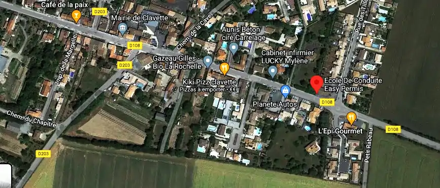 Permis auto Ecole à Clavette