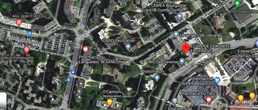 Permis auto Ecole à Besançon