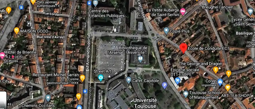 Permis auto Ecole à Toulouse