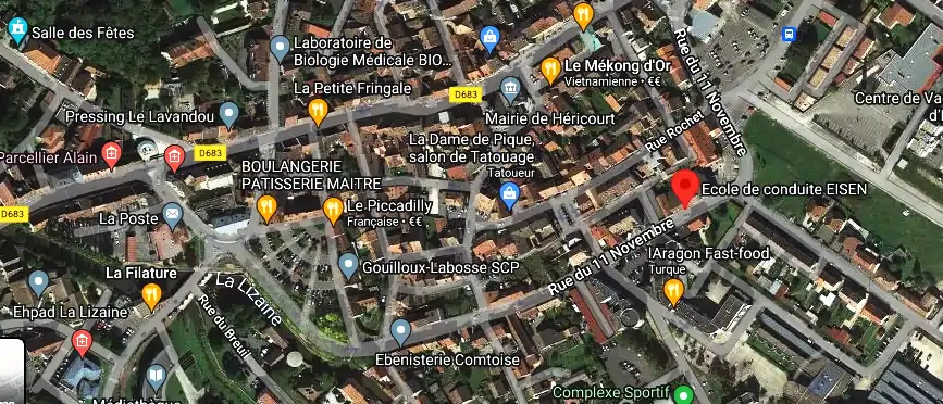 Permis auto Ecole à Héricourt