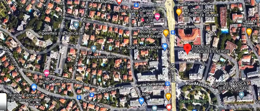 Permis auto Ecole à Le Cannet