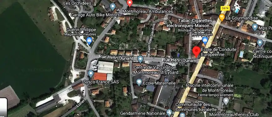 Permis auto Ecole à Montmoreau