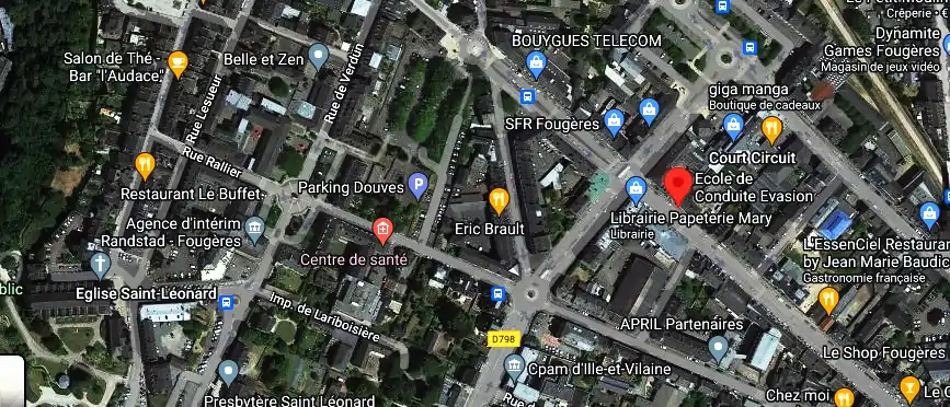 Permis auto Ecole à Fougères