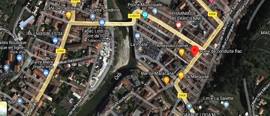 Permis auto Ecole à Bédarieux